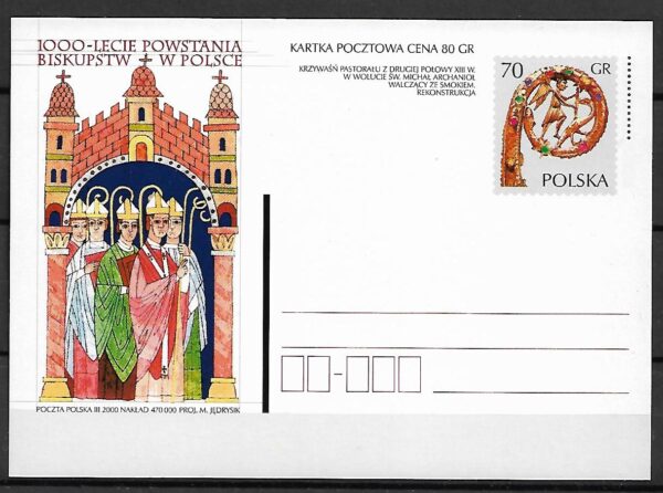 Cp.FI.1228**1000 LECIE POWSTANIA BISKUPSTW W POLSCE