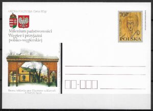 Cp.FI.1230**TYSIĄC LAT PRZYJAŹNI POLSKO-WĘGIERSKIEGO