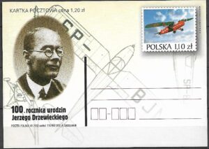 Cp.FI.100** ROCZNICA URODZIN JERZEGO DRZEWIECKIEGO