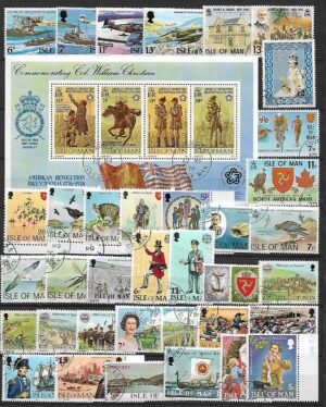 ZESTAW ZNACZKÓW WYSPA MAN NR 3