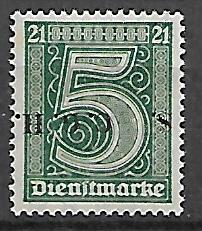 PLEBISCYT GÓRNY ŚLĄSK FI.U1** TYP NADRUKU IV