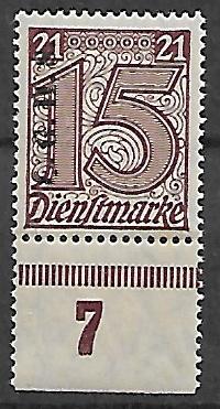 PLEBISCYT GÓRNY ŚLĄSK FI.U3** TYP NADRUKU II