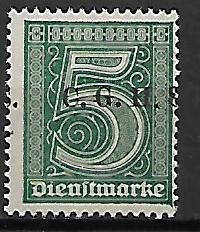 PLEBISCYT GÓRNY ŚLĄSK FI.U8** TYP NADRUKU III