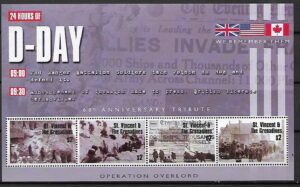 BATALION RANGERÓW ZDOBYWA POINT DE HOM ST.VINCENT GRENADA MI.6018-6021**