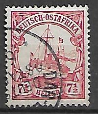 KOLONIE NIEMIECKIE AFRYKA WSCHODNIA MI.24 KASOWANY