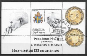 JAN PAWEŁ II SOMALIA WYDANIE PRYWATNE KASOWANY