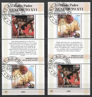 JAN PAWEŁ II BENEDYKT XVI HAITI WYDANIE PRYWATNE