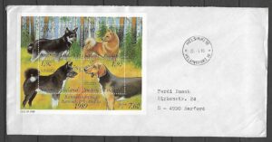 FDC PSY FINLANDIA MI.BL.5 NR 2