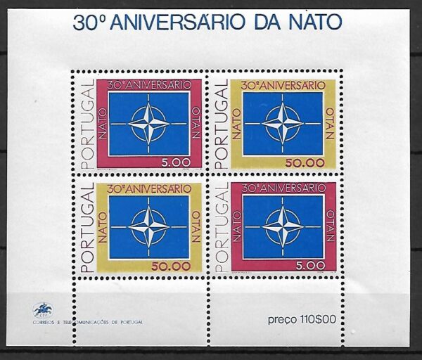 NATO PORTUGALIA MI.BL.26**