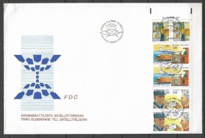 FDC DZIEŃ ZNACZKA FINLANDIA MI.1039-1043