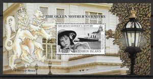 STULECIE KRÓLOWEJ MATKI  ASCENSOIN MI.BL.38**