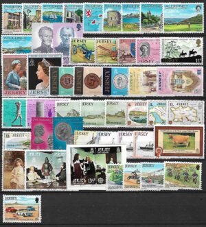 ZESTAW ZNACZKÓW ALDERNEY I JERSEY NR 10