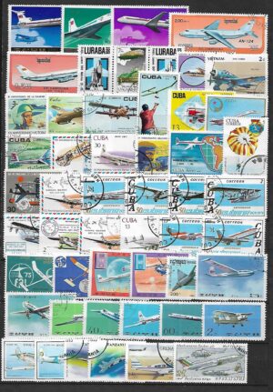 ZESTAW ZNACZKÓW LOTNICTWO NR 3