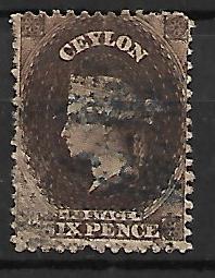 KOLONIA ANGIELSKA CEYLON MI.36 KASOWANY