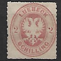 KSIĘSTWO NIEMIECKIE LUBEKA MI.10*