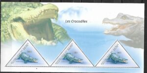KROKODYLE GUINEE MI.BL.1989**