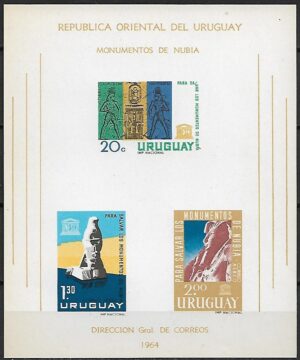 ZABYTKI UNESCO URUGWAJ MI.BL.5**