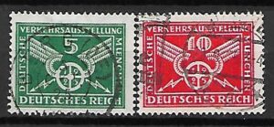 NIEMCY RZESZA MI.370-371X KASOWANY