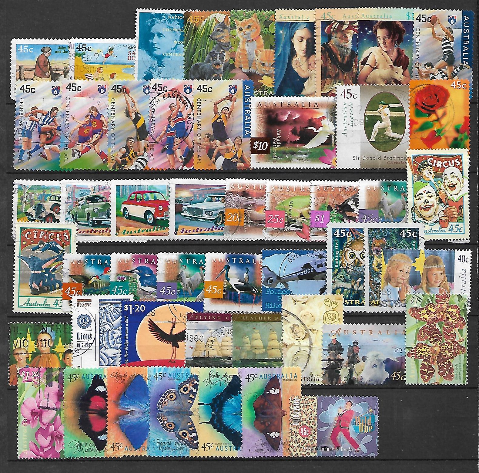 ZESTAW ZNACZKÓW AUSTRALIA NR 32