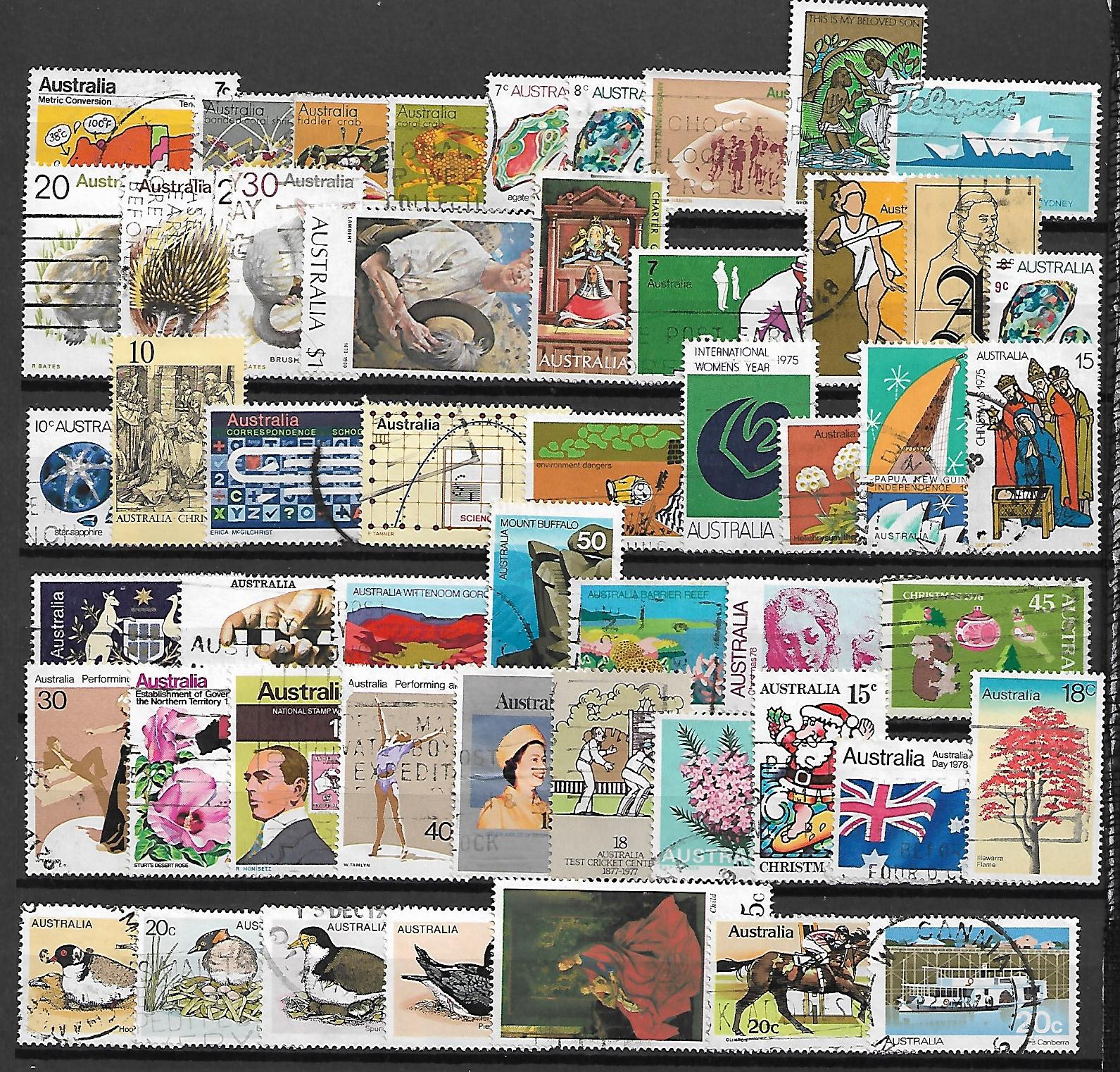 ZESTAW ZNACZKÓW AUSTRALIA NR 41