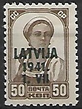 OKUPACJA NIEMIECKA ŁOTWY MI.6**