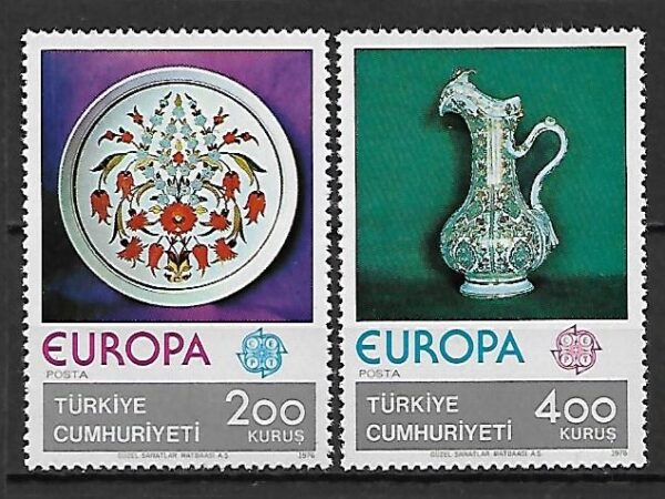 EUROPA CEPT TURCJA MI.2385-2386**