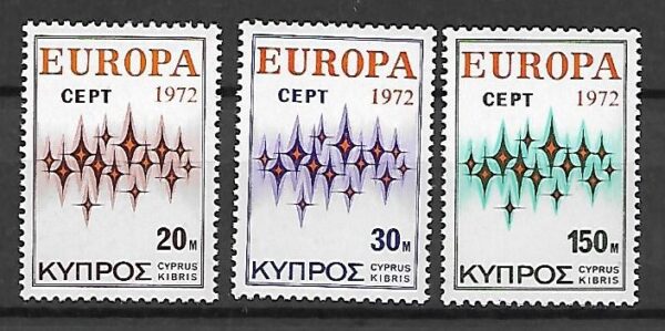EUROPA CEPT CYPR MI.374-376**
