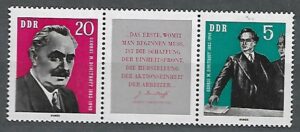 SŁAWNI LUDZIE DDR MI.893-894**PASEK