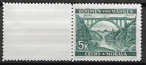 CZECHY I MORAWY MI.57** Z PUSTOPOLEM Z LEWEJ  STRONY