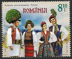 WSPÓLNE WYDANIE RUMUNIA MI.BL.569**
