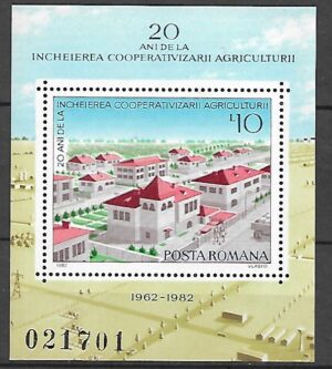 ARCHITEKTURA RUMUNIA MI.BL.189**