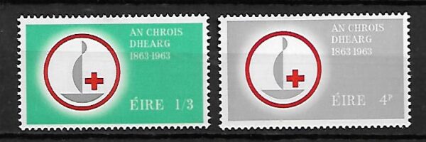 CZERWONY KRZYŻ IRLANDIA MI.161-162**