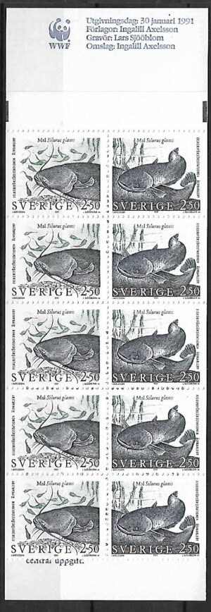 RYBY SUM SZWECJA MI.MH-157** ZESZYCIK