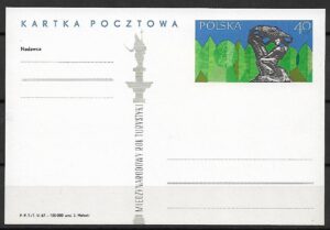 Cp.FI.357** TURYSTYCZNE OBIEKTY WARSZAWY-MIĘDZYNARODOWY ROK TURYSTYKI