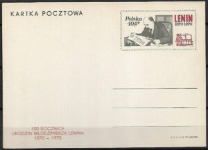 Cp.FI.437I** 100-LECIE URODZIN W.L. LENINA