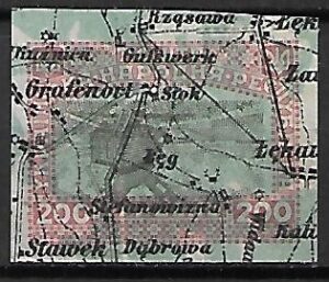 UKRAINA MAKULATURA FI.XIV GWARANCJA H. JENDROSZEK