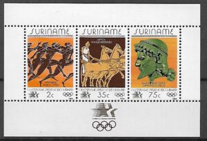 OLIMPIADA SPORTOWA GRECJA MI.BL.37**