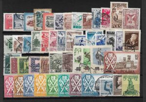 ZESTAW ZNACZKÓW POLSKA NR 52