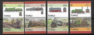 HISTORYCZNE LOKOMOTYWY PAROWE TUVALU MI.288-295**
