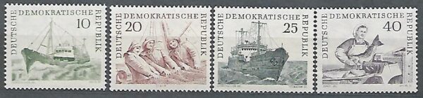 RYBOŁÓWSTWO DDR MI.817-820**