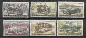 MOTORYZACJA CZECHOSŁOWACJA MI.1109-1114**