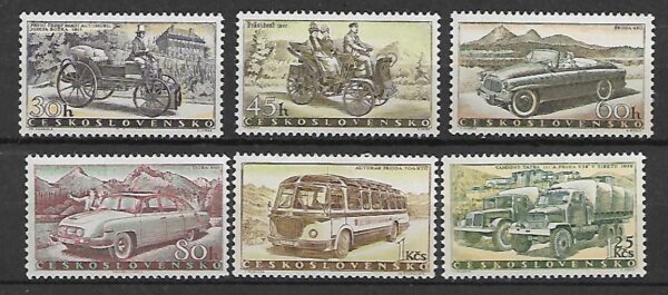MOTORYZACJA CZECHOSŁOWACJA MI.1109-1114**