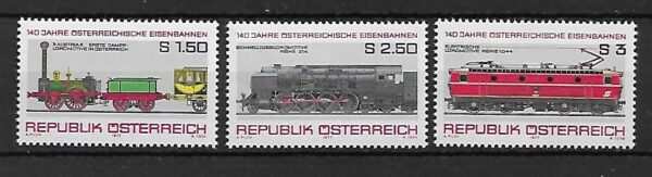 KOLEJNICTWO AUSTRIA MI.1559-1561**