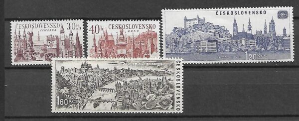 ARCHITEKTURA CZECHOSŁOWACJA MI.1677-1680**