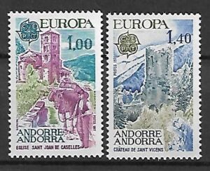 EUROPA CEPT ANDORRA FRANCUSKA MI.282-283**