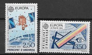 EUROPA CEPT ANDORRA FRANCUSKA MI.423-424**