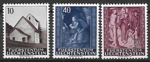 MALARSTWO LIECHTENSTEIN MI.445-447**