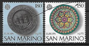 EUROPA CEPT SAN MARINO MI.1119-1120**