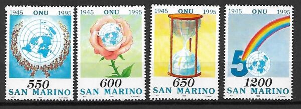ONZ SAN MARINO MI.1603-1606**