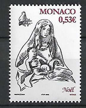 BOŻE NARODZENIE MONAKO MI.2762**